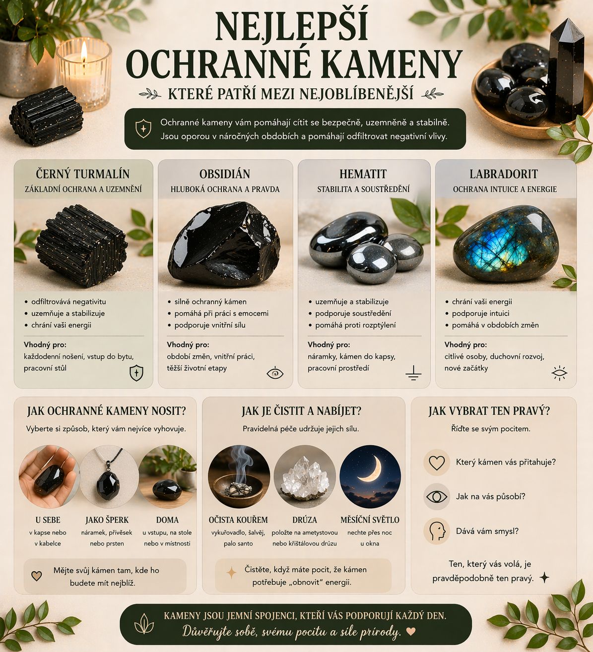 nejlepsi ochranné kameny -